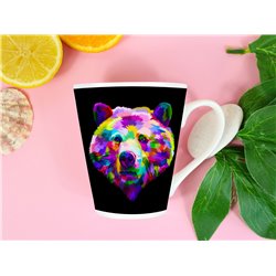 Tech 12oz Latte Mug  -  Bear(11)