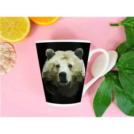 Tech 12oz Latte Mug  -  Bear(12)