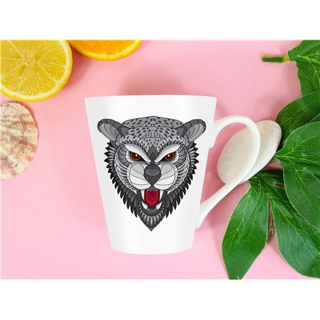 Tech 12oz Latte Mug  -  Big Cat (8)