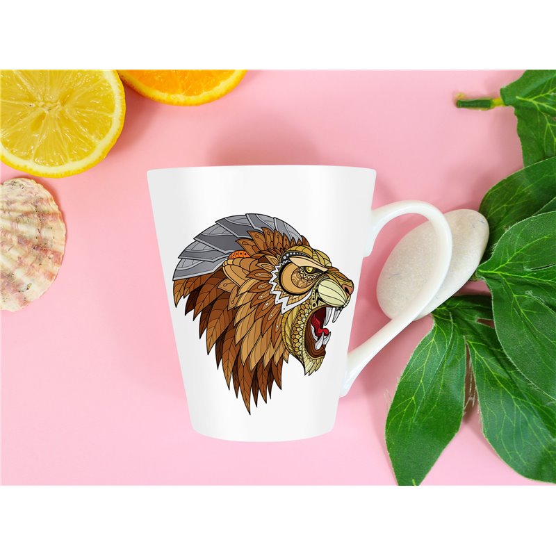 Tech 12oz Latte Mug  -  Big Cat (9)