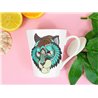 Tech 12oz Latte Mug  -  Big Cat (10)