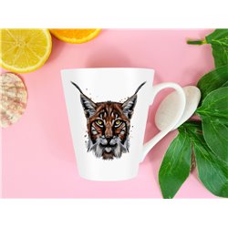 Tech 12oz Latte Mug  -  Big Cat (17)