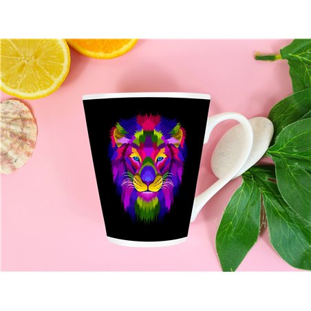 Tech 12oz Latte Mug  -  Big Cat (19)