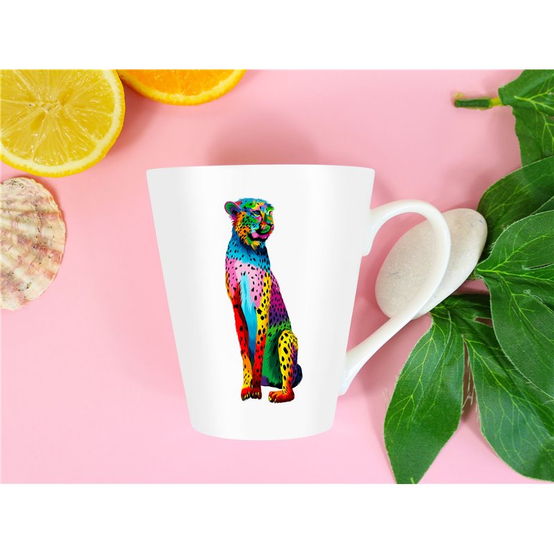 Tech 12oz Latte Mug  -  Big Cat (26)