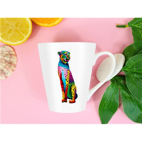 Tech 12oz Latte Mug  -  Big Cat (26)