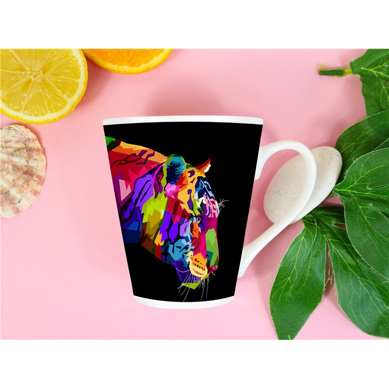 Tech 12oz Latte Mug  -  Big Cat (33)