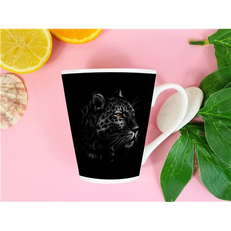Tech 12oz Latte Mug  -  Big Cat (37)