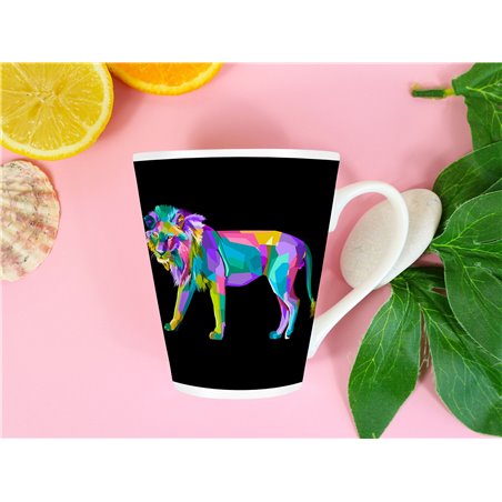 Tech 12oz Latte Mug  -  Big Cat (41)