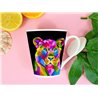 Tech 12oz Latte Mug  -  Big Cat (43)