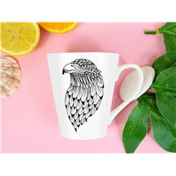Tech 12oz Latte Mug  -  Bird (1)