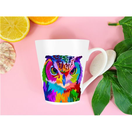 Tech 12oz Latte Mug  -  Bird (2)