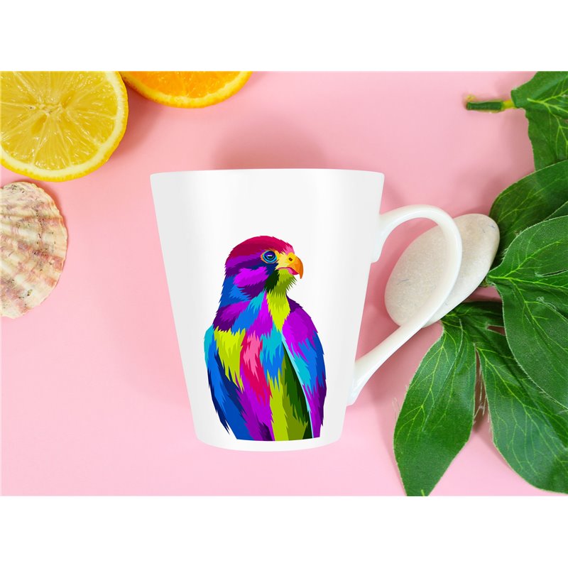 Tech 12oz Latte Mug  -  Bird (5)