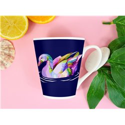 Tech 12oz Latte Mug  -  Bird (6)