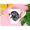 Tech 12oz Latte Mug  -  Bird (7)