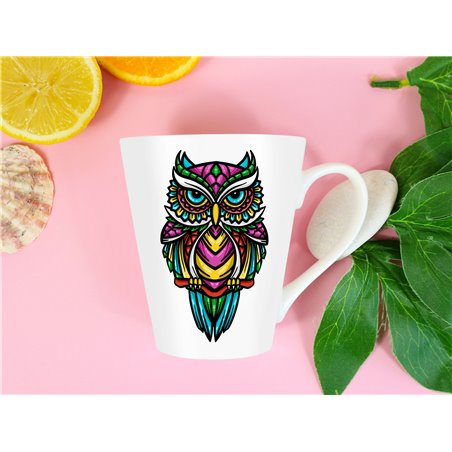 Tech 12oz Latte Mug  -  Bird (8)