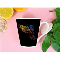 Tech 12oz Latte Mug  -  Bird (15)