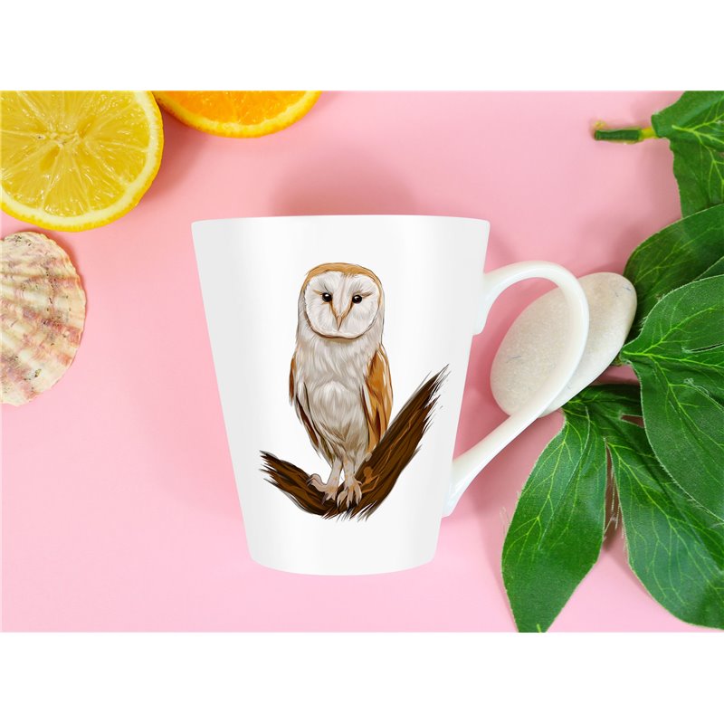 Tech 12oz Latte Mug  -  Bird (21)