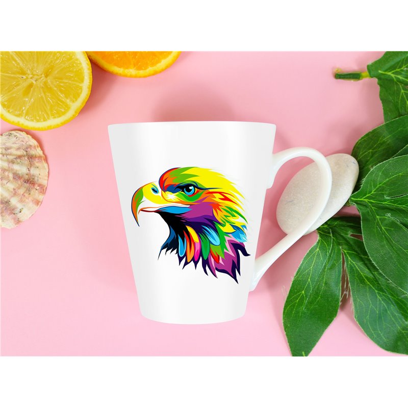 Tech 12oz Latte Mug  -  Bird (23)