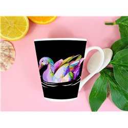Tech 12oz Latte Mug  -  Bird (24)
