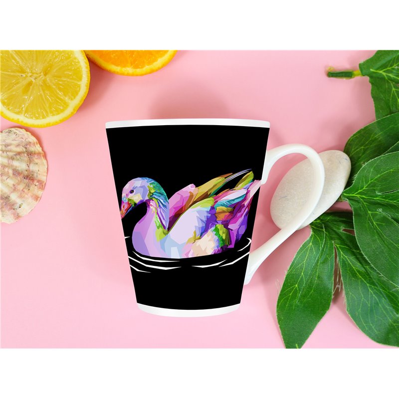 Tech 12oz Latte Mug  -  Bird (24)