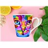 Tech 12oz Latte Mug  -  Cat (4)
