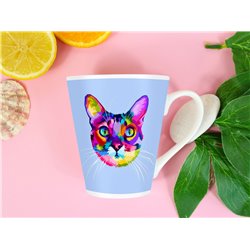 Tech 12oz Latte Mug  -  Cat (5)