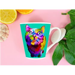 Tech 12oz Latte Mug  -  Cat (7)