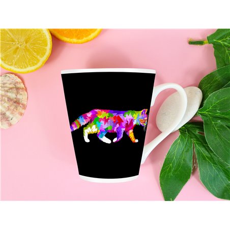 Tech 12oz Latte Mug  -  Cat (17)