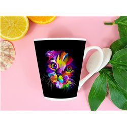 Tech 12oz Latte Mug  -  Cat (18)