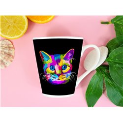 Tech 12oz Latte Mug  -  Cat (19)