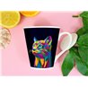 Tech 12oz Latte Mug  -  Cat (21)