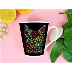Tech 12oz Latte Mug  -  Cat (23)