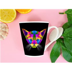 Tech 12oz Latte Mug  -  Cat (26)