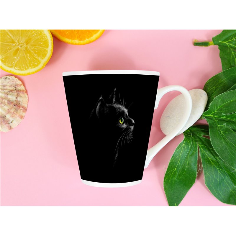 Tech 12oz Latte Mug  -  Cat (28)