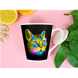 Tech 12oz Latte Mug  -  Cat (32)