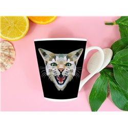Tech 12oz Latte Mug  -  Cat (34)