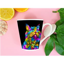 Tech 12oz Latte Mug  -  Cat (36)