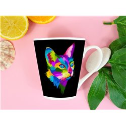 Tech 12oz Latte Mug  -  Cat (39)