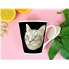 Tech 12oz Latte Mug  -  Cat (44)