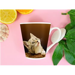 Tech 12oz Latte Mug  -  Cat (45)