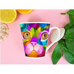 Tech 12oz Latte Mug  -  Cat (49)