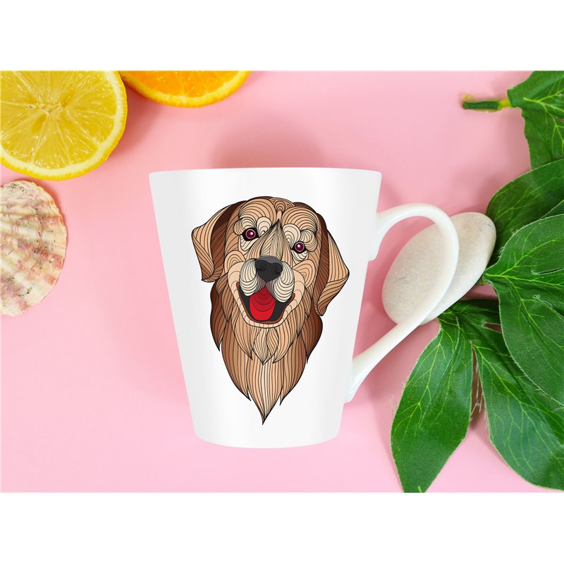 Tech 12oz Latte Mug  -  Dog (5)