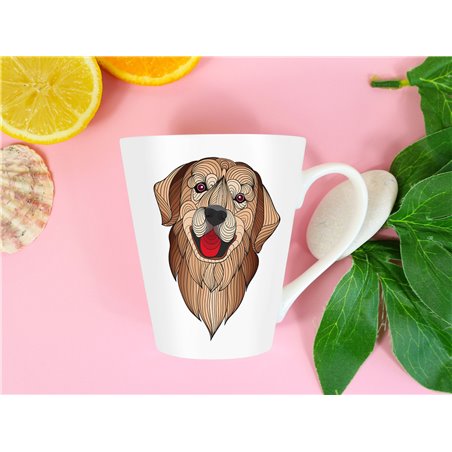 Tech 12oz Latte Mug  -  Dog (5)
