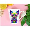 Tech 12oz Latte Mug  -  Dog (6)