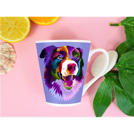 Tech 12oz Latte Mug  -  Dog (7)