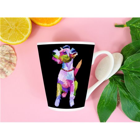 Tech 12oz Latte Mug  -  Dog (9)