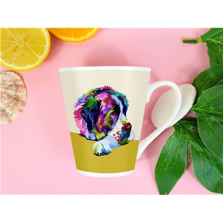 Tech 12oz Latte Mug  -  Dog (10)