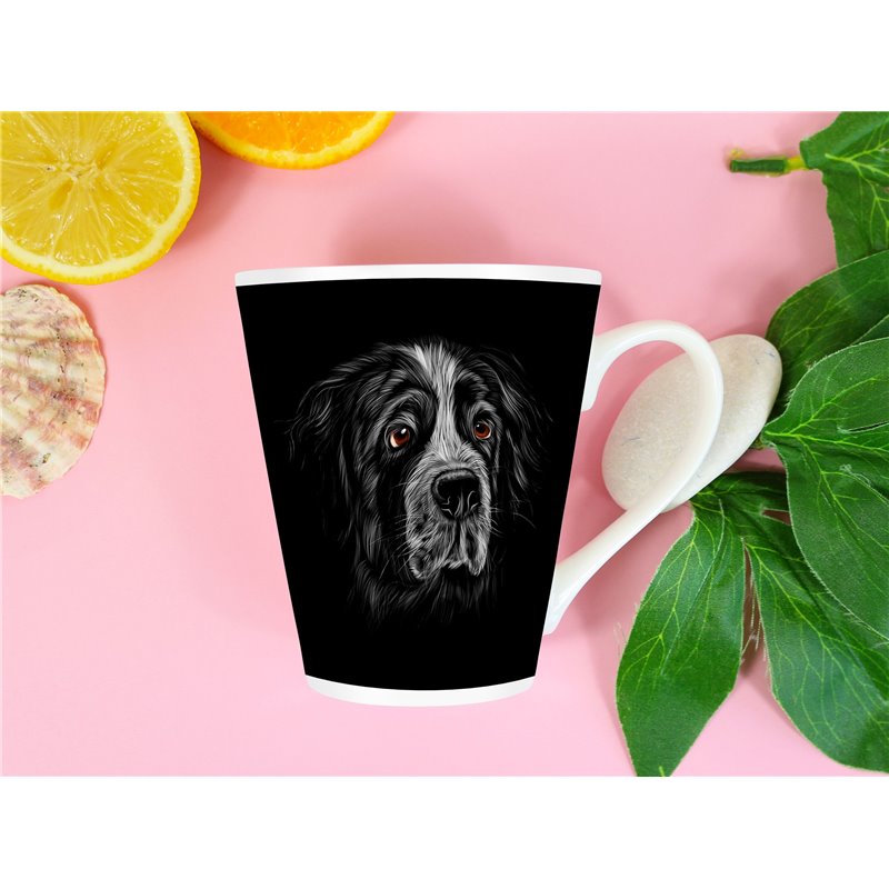 Tech 12oz Latte Mug  -  Dog (15)