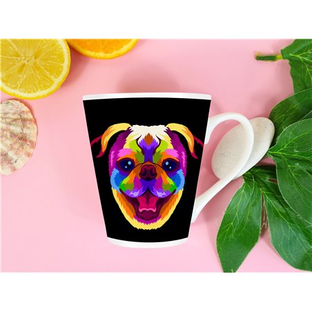 Tech 12oz Latte Mug  -  Dog (16)