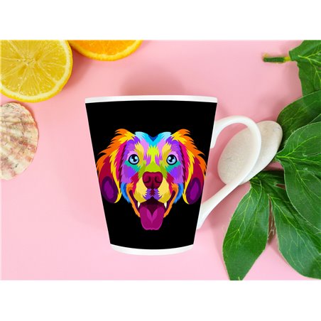 Tech 12oz Latte Mug  -  Dog (18)
